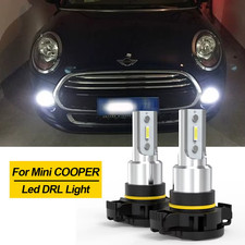 2PCS 2504 PSX24W LED Car Front Daytime Running Light DRL Bulb Canbus for Mini CO