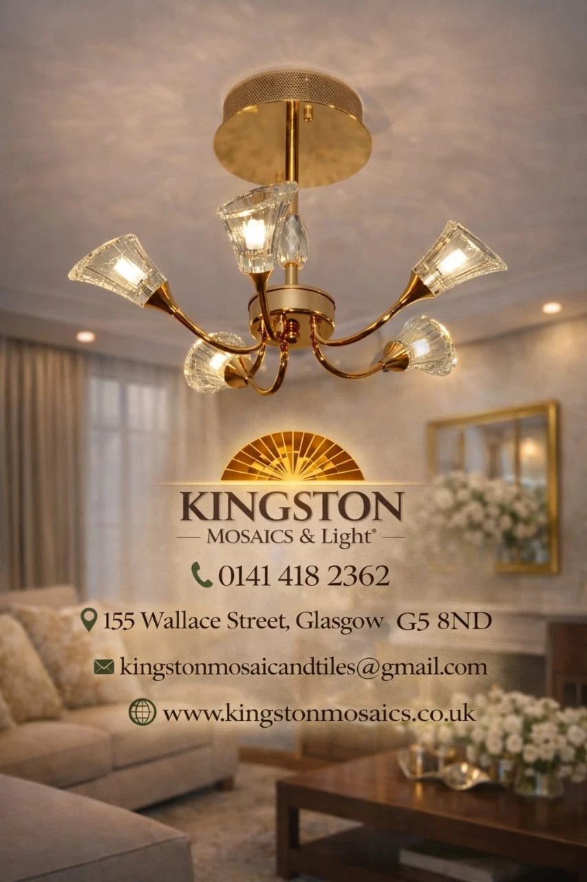 Luxury Crystal Glass Ceiling Chandelier – Modern LED Pendant 02 Colour 02 Size - Picture 1 of 39