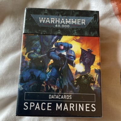 Warhammer 40000 Space Marines Data Cards
