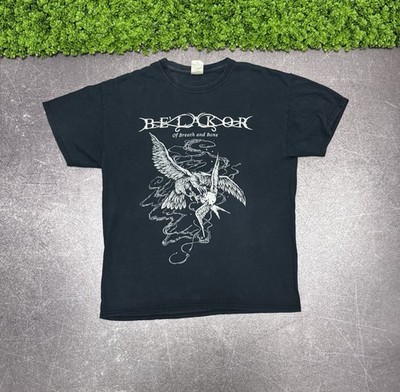 Vintage 2000s Belakor T Shirt Rock Metal Band y2k