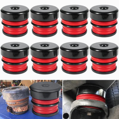 Silicone Body Mount Kit for 08-16 Ford F-250 F-350 Crew Cab Improve Bumpy Ride