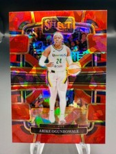 2024 WNBA Select - Arike Ogunbowale Concourse Red Ice Prizm #45 Dallas Wings