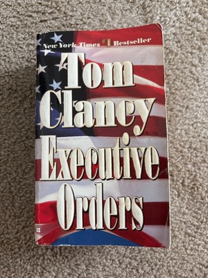 Tom Clancy Executive Orders VERY GOOD Condition Soft Cover Paperback
