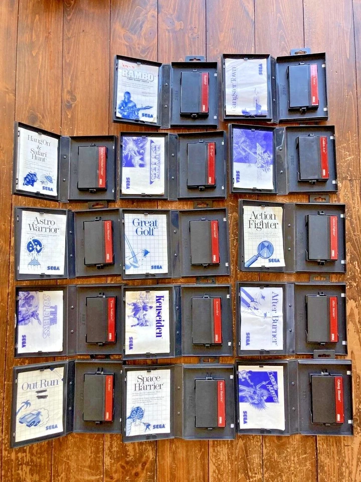 SEGA Master System Console MEGA BUNDLE 26 GAMES 4 Controller no RF or Power Cord - Image 3 of 4