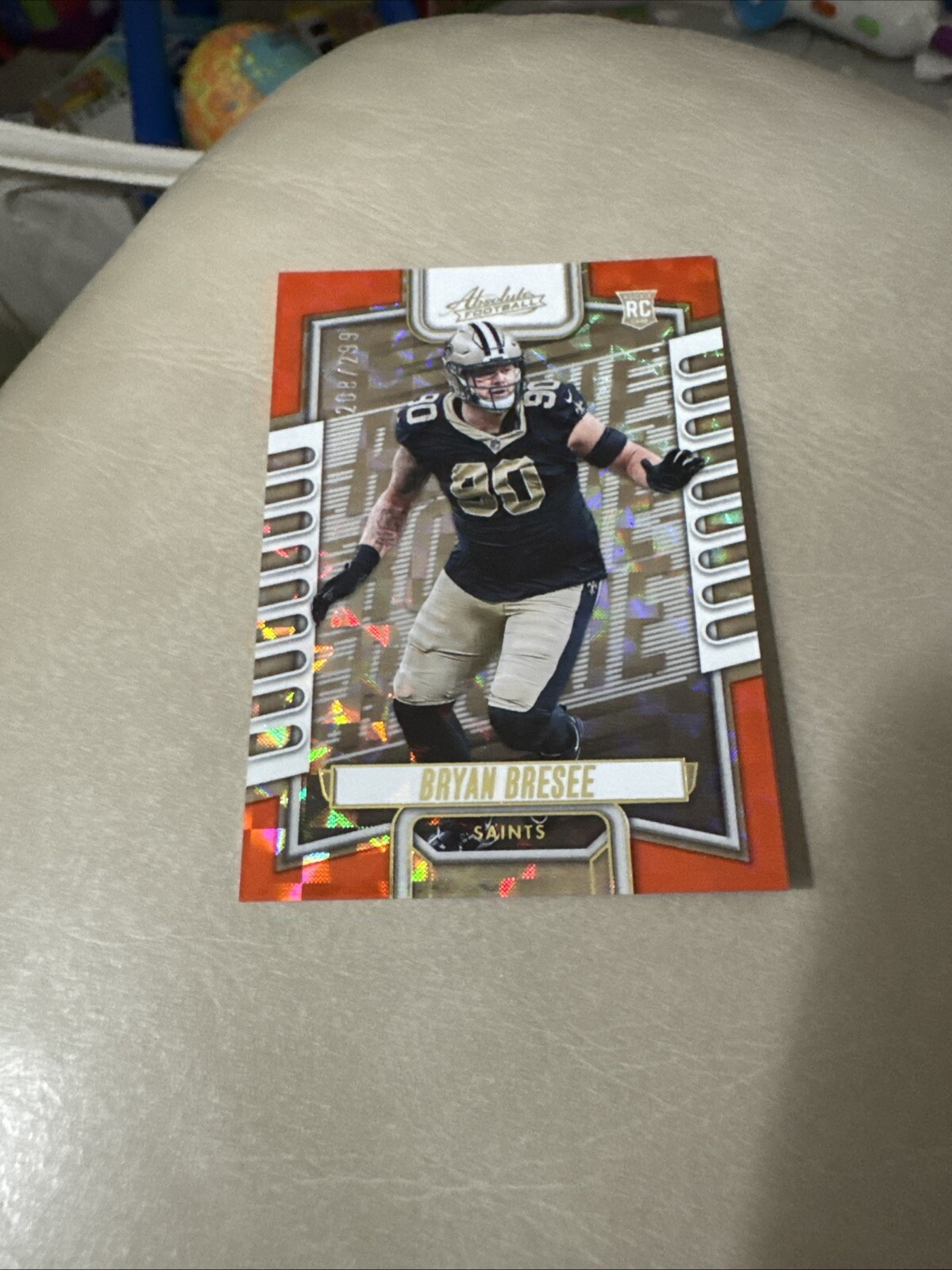 Bryan Bresee Panini Absolute #160 Orange Mosaic
