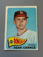 1965 Topps #140 Dean Chance - VG/EX