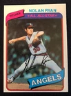 1980 Topps Baseball Card AL All Star Nolan Ryan #580 BV $50 NRMT Range CF