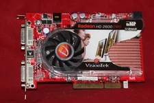 VisionTek ATI Radeon HD 2600 PRO, 512MB. AGP Graphics Card 2600P512AGP, VT-40228