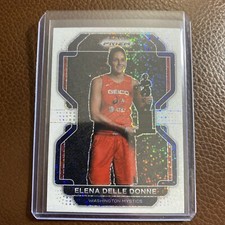 2022 Panini Prizm WNBA #132 Elena Delle Donne White Sparkle Prizm SP Mystics Sp