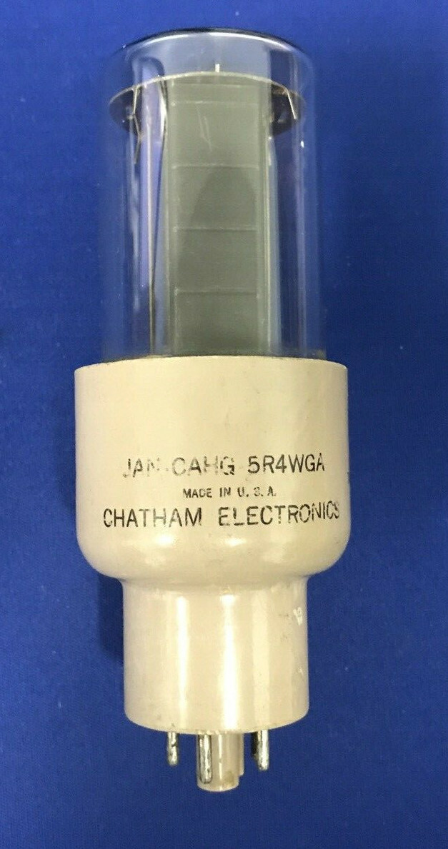 Chatham Electronics 5R4WGA 真空管 5R4WGA Full Wave High Vacuum Rectifier Tube. Designed for