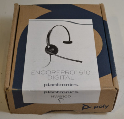 Poly Plantronics  EncorePro Digital HW510D Headset Mono Black 783Q0AA