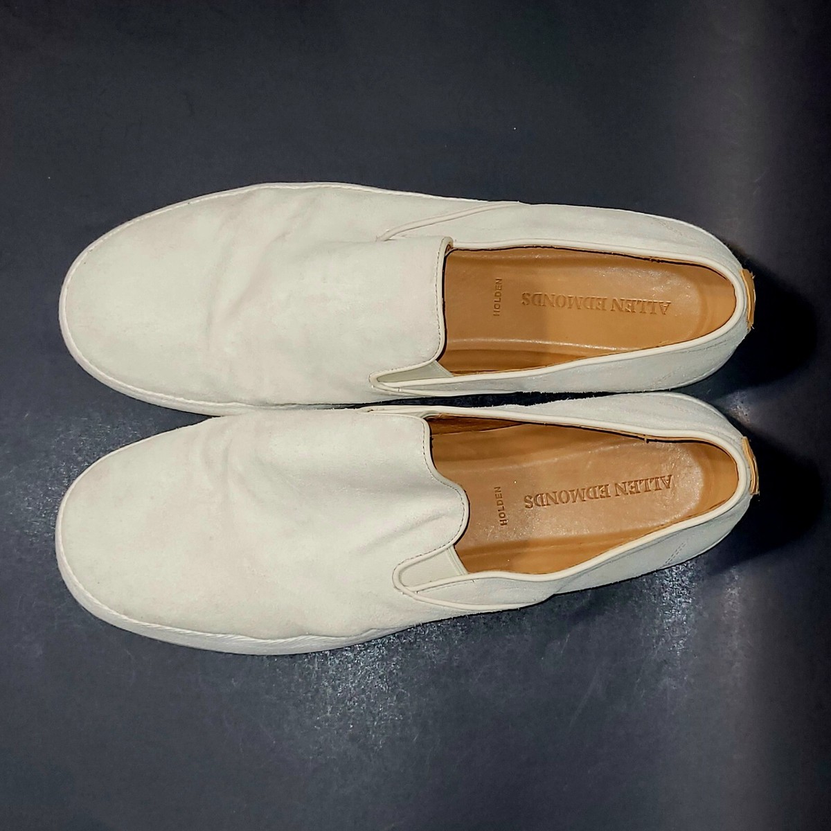 Allen Edmonds Holden Beach SlipOn Sneaker Loafer Shoes Light 
