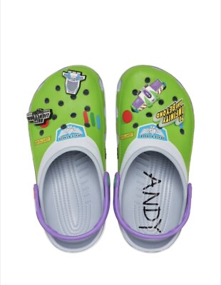 Crocs x  Toy Story Buzz Lightyear LightUp Crocs Men's Size 6 Women's Size 8 NEW