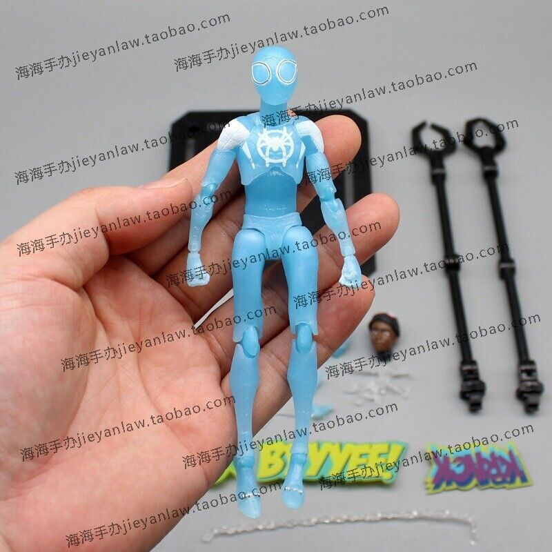 Marvel Spider-Man: Into the Spider-Verse Invisible Morales Action Model Toy 
