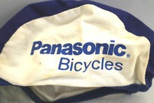 Vintage Panasonic Bicycles Cap Cotton One Size Distressed Bicycle Cycling Hat