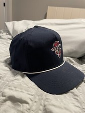 New York Rangers Custom snapback hat Navy Blue. RARE No longer made or sold