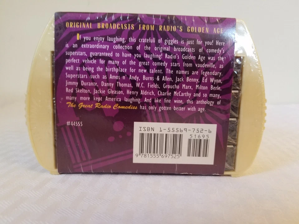 The Great Radio Comedies Cassette Box Set Ed Wynn, Fred Allen, George burns, red - Image 3 of 4