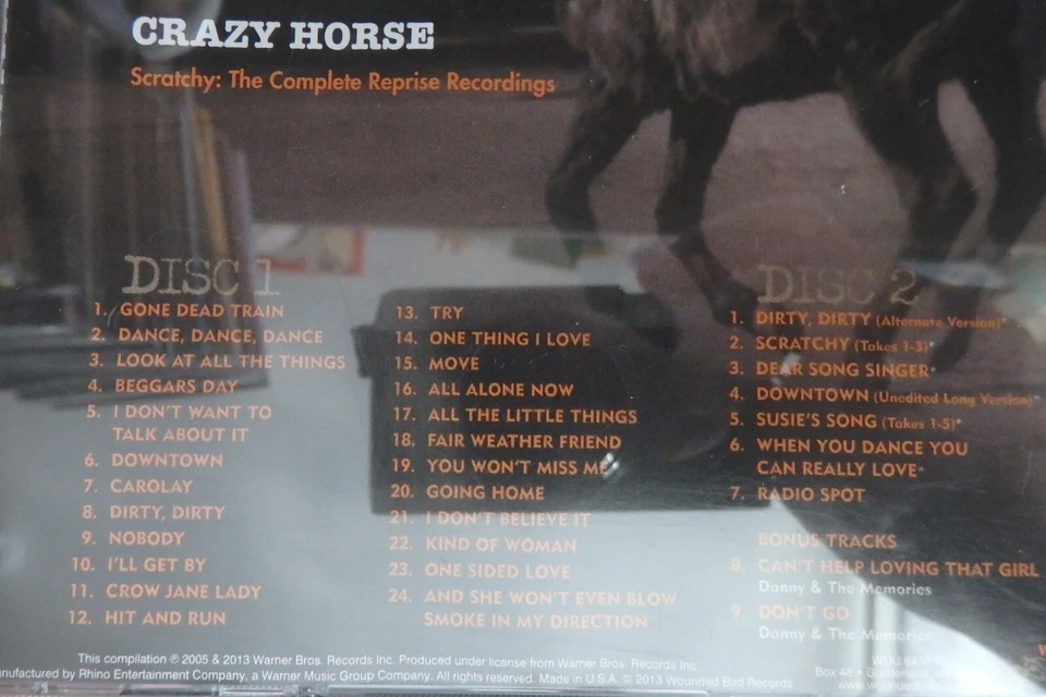 CRAZY HORSE - Scratchy-Complete Reprise Recordings - 2 CD WoundedBird - 33 Songs - Bild 2 von 2