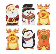 Christmas Finger Puppets - Stocking Toy Loot/Party Bag Childrens/Kids Santa UK