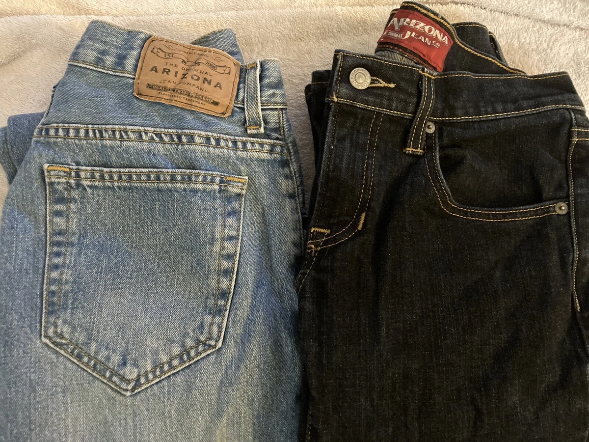 Vintage Arizona Jeans Co. 30x30 Blue Bootcut Denim Pants & Arizona 28x29  Skinny | eBay