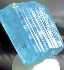 BREATHTAKING FACET GRADE GEMSTONE JEREMEJEVITE BERYL CRYSTAL!!! NAMIBIA