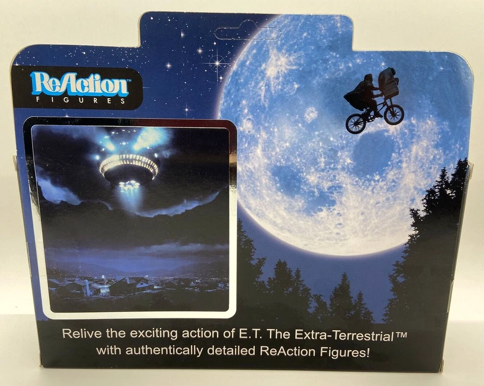 JUEGO DE FIGURAS FUNKO REACTION ET ELLIOT E.T. GERTIE EDICIÓN LIMITADA 5000 PIEZAS SUPER 7 Foto 2 de 4