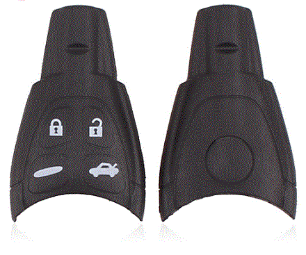New SAAB 93 95 9-3 9-5 REMOTE KEY FOB REPLACEMENT case shell - Picture 8 of 10