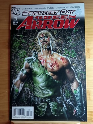 2010 DC Comics Green Arrow 3 Mauro Cascioli Cover A Variant FREE SHIPPING 