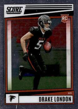 Drake London 2022 Chronicles Football - Score Update #SP-379 - Atlanta Falcons