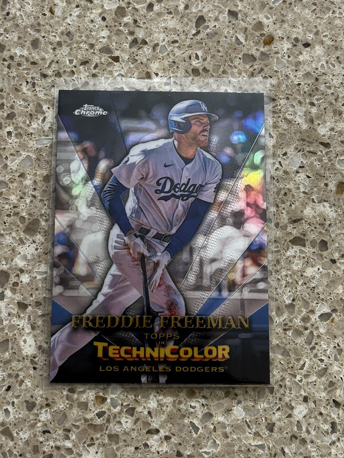 Freddie Freeman 2023 Topps Chrome Topps in Technicolor TT-16 Los Angeles Dodgers