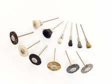 Foredom 12-Pc Mounted Brush Assortment 3/32″ (2.35 Mm) Shank