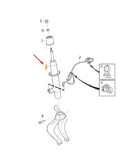 VOLVO V90 Cross Country MK2 Front Right Shock Absorber 31476798 NEW GENUINE