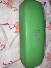 Ray Ban kids sunglasses eyeglasses case green