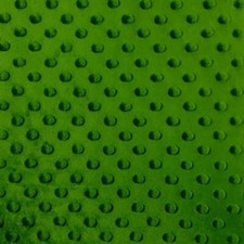 kelly green minky Dimple dot soft cuddle fabric by the yard 60" wide