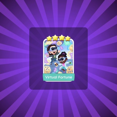 Virtual Fortune - Mono Go 4 Stars Sticker   Artful Tales Album   Fast Delivery