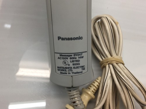 Panasonic Reach Easy EV247 Panabrator Massager Extendible W/ Heat Variable Speed - Picture 3 of 3