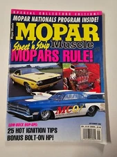 Mopar Muscle Magazine September 1992 Mopars Rule! Street & Strip #1864