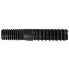 2" Grade 8 Threaded Stud 3/8"-24 x 1" SAE to 3/8"-16 x 5/8" USS (Qty: 10)