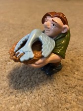 Vintage Disney Hunchback of Notre Dame Rare Quasimodo Bird In Nest Figure 3"