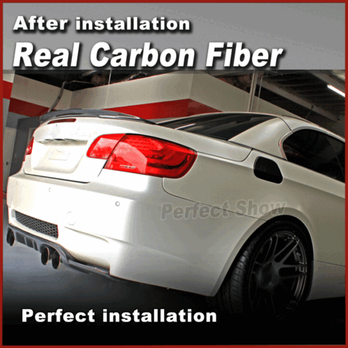 Difusor de carbono parachoques trasero alerón faldón trasero para BMW Serie 3 E92 E93 M3 07-13 - Imagen 4 de 11