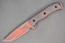 Busse Combat S.C.A.B.S. .155" Red/Black Cerakoted INFI. Textured Handle (1 of 5)