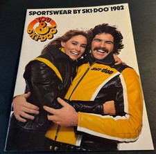 RARE VINTAGE 1982 SKI-DOO SPORTSWEAR SALES BROCHURE 12 PAGES NICE Y13