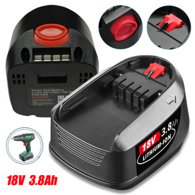 1/2X für Bosch Li-ion Akku PSB PBA 18 V 3,8Ah XL Power For All Alliance 68,4Wh