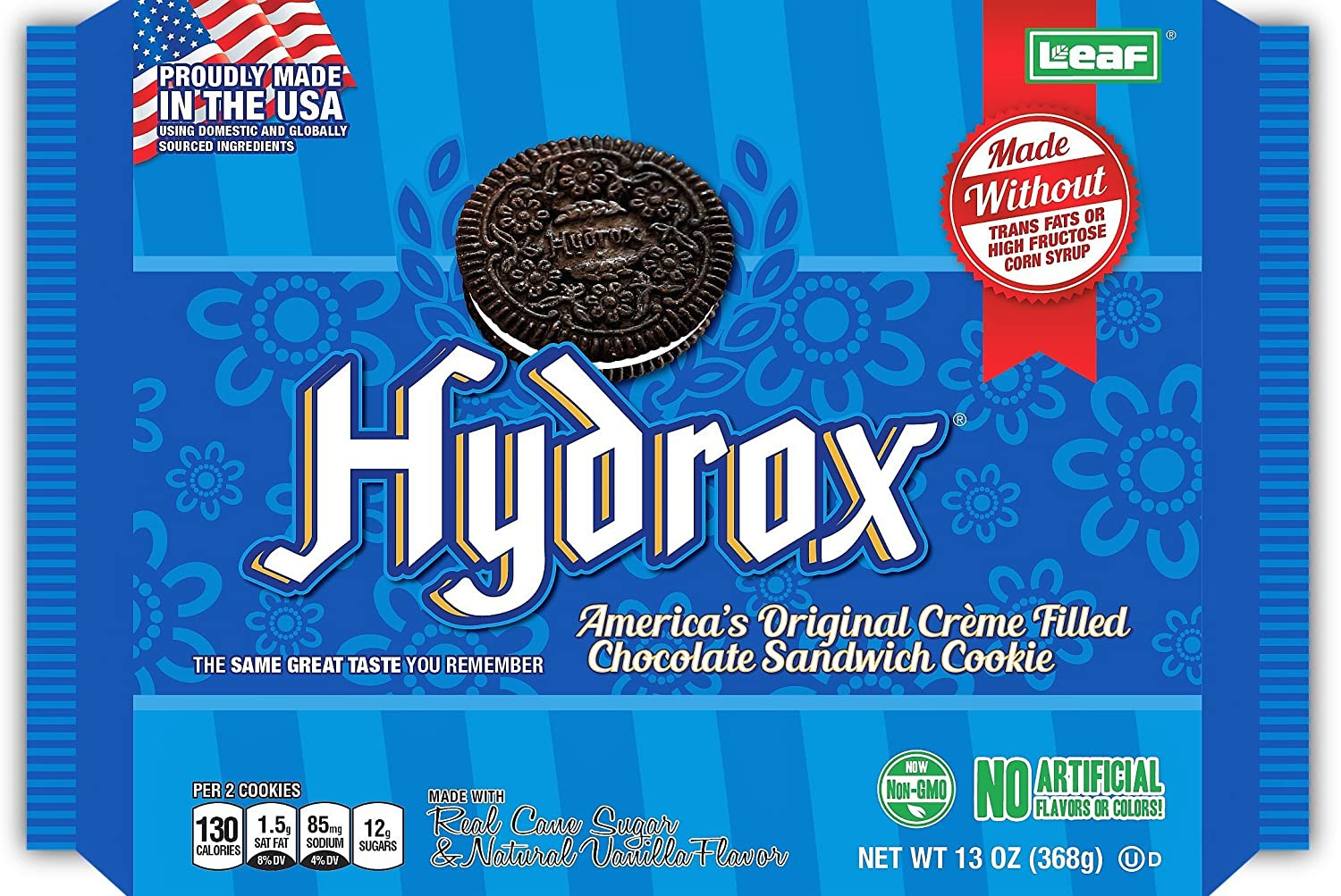 Hydrox Cookies, Master Pack of 6 13 Ounce (Pack of 6)