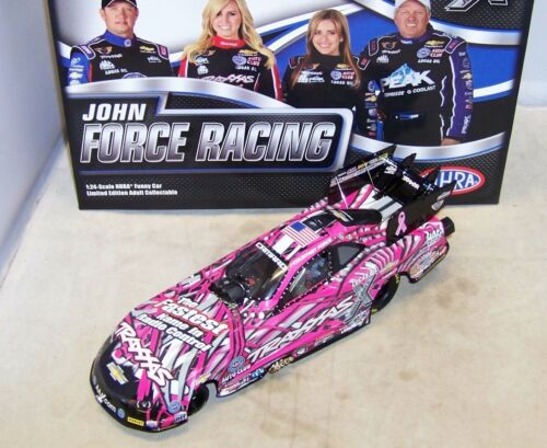 1:24 2015 ACTION NHRA CHEVY FUNNY CAR TRAXXAS PINK JFR COURTNEY FORCE 1/709 #143 - Picture 4 of 8