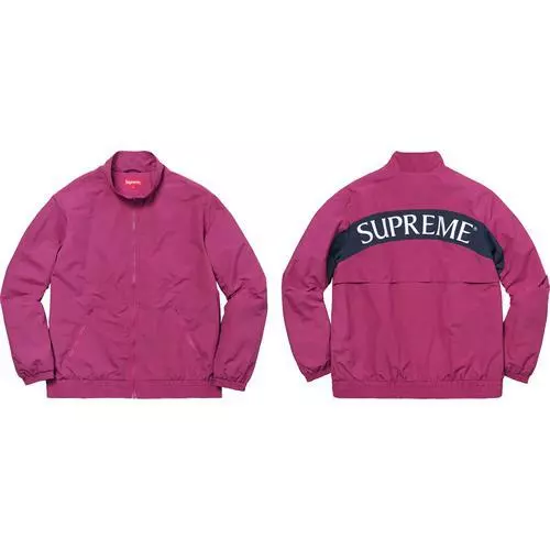 Supreme Arc Track Jacket Magenta Medium F/W 17