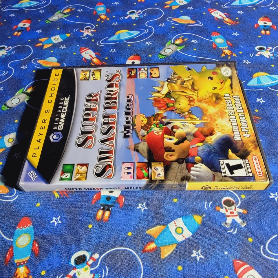 Super Smash Bros Melee (Nintendo GameCube) Game & Case Players Choice - Image 4 of 4