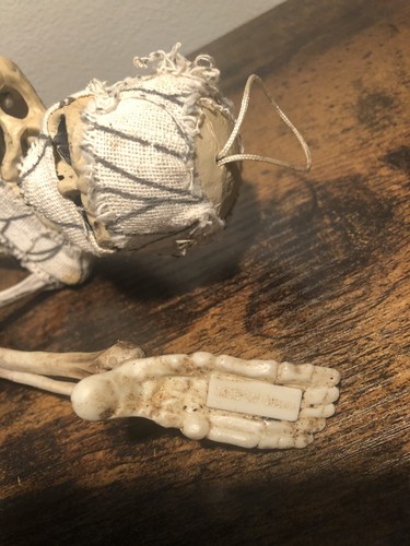 Vintage skeleton movable parts 2010 magic power company - Picture 5 of 16