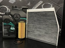 Genuine Mercedes-Benz C117 CLA 45 AMG Oil & Pollen Filters & Engine Oil Z453