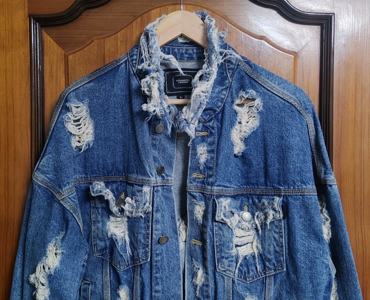 ROMANTIC CROWN Zombie Denim Jacket MUSINSA Jeans Trucker Korean